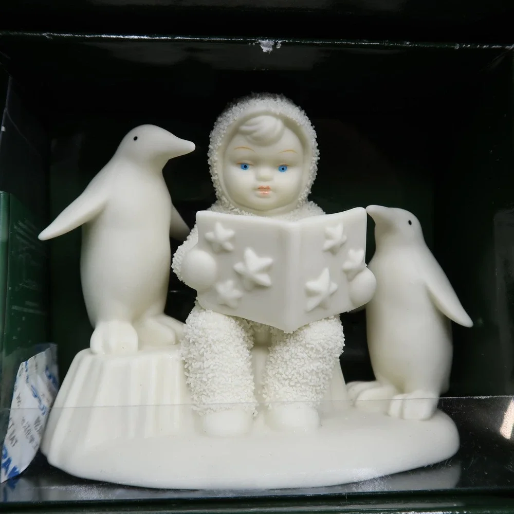 Read Me a Story Snowbabies by Department 56 Winter Tales